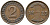 ГЕРМАНИЯ 2 РЕНТЕНПФЕННИГА 1923 D KM 31, J. 307 бронза 24-353