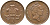 Великобритания 2 пенса 1994 Елизавета II (1952-2022) KM 936а, Spink 4386 (C4) сталь плакированная медью 28-847