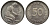 ФРГ 50 пфеннигов 1966 G KM 109.1, J. 384 медно-никель PROOF 1099-4-43