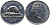 Канада 5 центов 1977 Елизавета II (1952-2022), бобр KM 60.1 никель PROOFLIKE 181-313