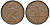 Великобритания 2 пенса 1975 Елизавета II (1952-2022) KM 916, Spink 4235 (C1) бронза 4146-1025