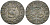 Польша 1 денарий 1623 Сигизмунд III (1587-1632), вес 0,58 гр. KM 34 серебро 1517-511