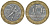 Франция 10 франков 1990 тип Гений Бастилии KM 964.1, Le Frank 375.5 биметалл 4128-517