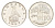 Зимбабве 10 центов 1987 птица-идол, баобаб KM 3 медно-никель UNC 4651-859