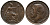Великобритания 1 фартинг 1918 Георг V (1910-1936) KM 808.2, Spink 4060 бронза aUNC 117-641