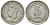 Британская Малайя 5 центов 1943 Георг VI (1937-1952) KM 3a серебро 53-131