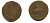 РОССИЯ 1 КОПЕЙКА 1759 медь 61-555