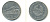 Румыния 1 лей 1966 трактор KM 95 сталь плакированная никелем 80-1227