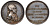 Саксония медаль 1792 Фридрих Август III 29,35 мм, 10,43 гр серебро UNC 00-809-39
