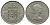 Великобритания 1 шиллинг 1956 Елизавета II (1952-2022), Шотландский герб KM 905, Spink 4148 медно-никель 4384-614
