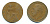 Великобритания 1/2 пенни 1914 Георг V (1910-1936) KM 809, Spink 4056 бронза 4383-912