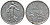 Франция 1 франк 1991 сеятель KM 925.1, Le Franc 226.36 никель 4128-436