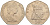 Великобритания 50 пенсов 1977 Елизавета II (1952-2022) KM 913, Spink 4223 (H1) медно-никель 4587-943