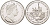 Остров Мэн 1 крона 2009 20 лет падению Берлинской стены KM 1373 медно-никель UNC 107-723