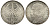 ФРГ 5 марок 1969 G, 150 лет со дня рождения Теодора Фонтана J. 399, KM 125.1 серебро UNC 413-3534