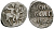 ВЕЛИКОЕ КНЯЖЕСТВО МОСКОВСКОЕ ДЕНГА 1535 - 1547 ИВАН IV ВАСИЛЬЕВИЧ, МОСКОВСКИЙ МОНЕТНЫЙ ДВОР, 0,36 ГР ГиК №41 серебро 262-1225