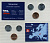 СЛОВАКИЯ НАБОР ИЗ 3 МОНЕТ 2001-2002 ЗАПАЙКА KM 17, 18, 35 UNC 7-4-34