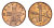 Швейцария 1 раппен 1988 B KM 46 бронза UNC 4611-639