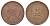 Китай 10 кэш 1912 Y 301 медь 4662-425