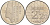 Нидерланды 2 1/2 гульдена 1982 Беатрикс (1980-2013) KM 206 никель UNC 4593-1034