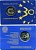 Эстония 2 евро 2015 30 лет флагу Европейского союза, запайка, буклет KM 100 биметалл BUNC 3-4-8-31