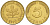 ФРГ 5 ПФЕННИГОВ 1972 J KM 107, J. 382 сталь плакированная латунью 4532-1249