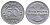 ГЕРМАНИЯ 50 ПФЕННИГОВ 1920 G KM 27, J. 301 алюминий 4380-813