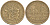 Франция 10 франков 1980 тип Матье KM 940, Le Franc 365.15-16 никель латунь 4402-1144