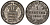Вюртемберг 1 крейцер 1866 Карл I (1864-1891) KM 612, Jaeger 82, AKS 128 серебро    220-932