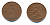 Финляндия 10 пенни 1935 республика (1918-1962) KM 24 медь 51-5434