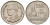 Таиланд 1 бат 1998 BE 2541, Рама IX (1946-2016), королевский дворец KM 183 медно-никель aUNC 4585-437