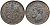 Румыния 2 бани 1900 В, Кароль I (1881-1914) KM 27 медь 4549-1021