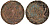 Россия 1 деньга 1751 медь 51-3645