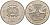 Доминиканская Республика 1 песо 1995 50 лет ООН KM 87 медно-никель UNC 00-00