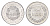 Румыния 15 бань (бани) 1975 KM 93a алюминий UNC 4615-858