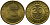 Перу 20 сентимо 1986 LIMA KM 294, Schon 95 латунь 4541-647