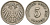 Германия 5 пфеннигов 1910 F KM 11, Jager 12, Weege 6 медно-никель 4608-937