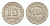 Индонезия 10 рупий 1971 KM 33 медно-никель UNC 4618-1264