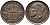 БЕЛЬГИЯ 50 САНТИМОВ 1965 BELGIQUE KM 148.1 бронза 4392-837