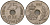 Дания 25 эре 1987 Маргрете II (1972- ) KM 861 медно-никель 4176-546