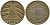 Германия 5 рейхспфеннигов 1924 F KM 39 алюминиевая бронза 4169-442