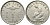 Бельгия 1 франк 1923 Belgique, Альберт I (1909-1934) KM 89 никель 51-1926