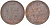 ФРАНЦИЯ 5 САНТИМОВ 1917 ТИП ДАНИЭЛЬ ДЮПЮИ KM 842, LE FRANC 119.30 бронза 108-1016
