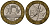 Франция 10 франков 1990 тип Гений Бастилии KM 964.1, Le Frank 375.5 биметалл 4138-326