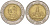 ТАИЛАНД 10 БАТОВ 1994 ВЕ2537, РАМА X KM 227 биметалл 113-431