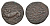 Индия, Майсур 20 кэш 1834 Кришнараджа Водеяр III C 193.1 медь 603-1042