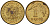 Польша 1 грош 2007 MW KM 276, Parchimowicz 701p латунь 4580-465