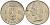 БЕЛЬГИЯ 1 ФРАНК 1967 BELGIE KM 143.1 медно-никель 4546-411