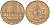 Франция 10 франков 1976 тип Матье KM 940, Le Franc 365.7-8 медь алюминий никель UNC 4619-724