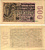 ГЕРМАНИЯ 500000000 МАРОК 1923 1 СЕНТЯБРЯ 1923, ВОДЯНОЙ ЗНАК G/D Pick 110d бумага аUNC 8589-19-1-2